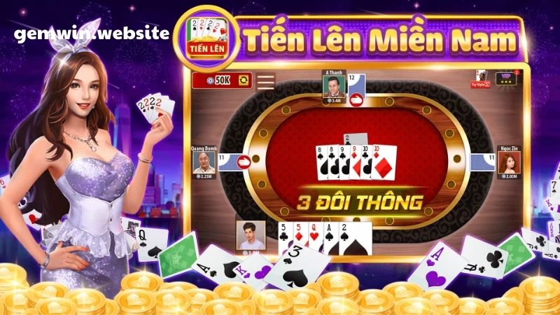 Tien len mien Nam kinh nghiem Số lượng người chơi tại GEMWIN với trò chơi dao động từ 2 - 4 người